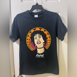 Black Graphic T-Shirt with Nancy The Craft Witch